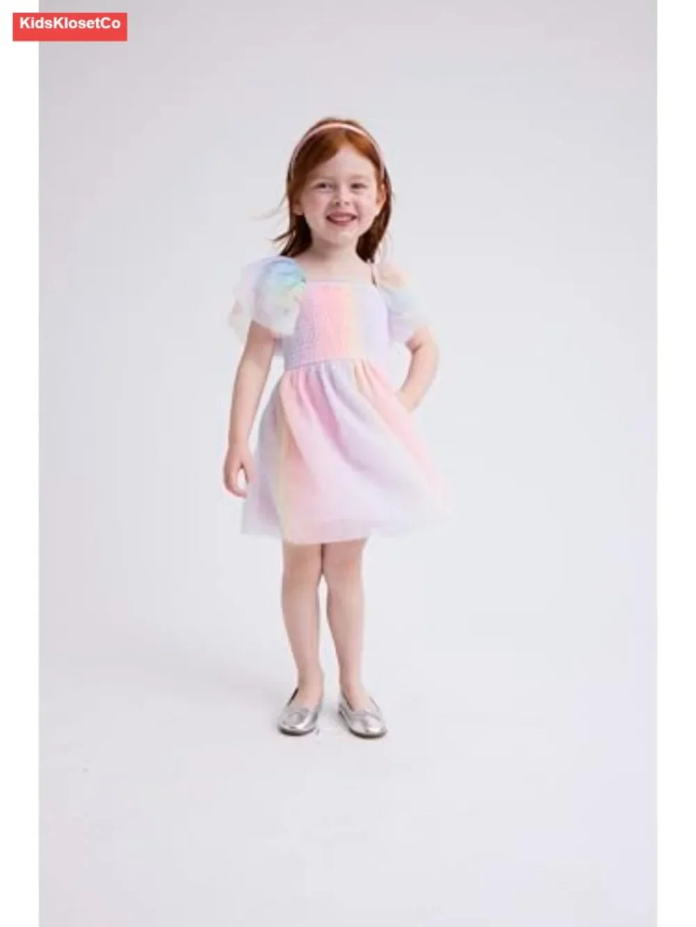 Toddler Closed Toe Ballet Flats with Bow